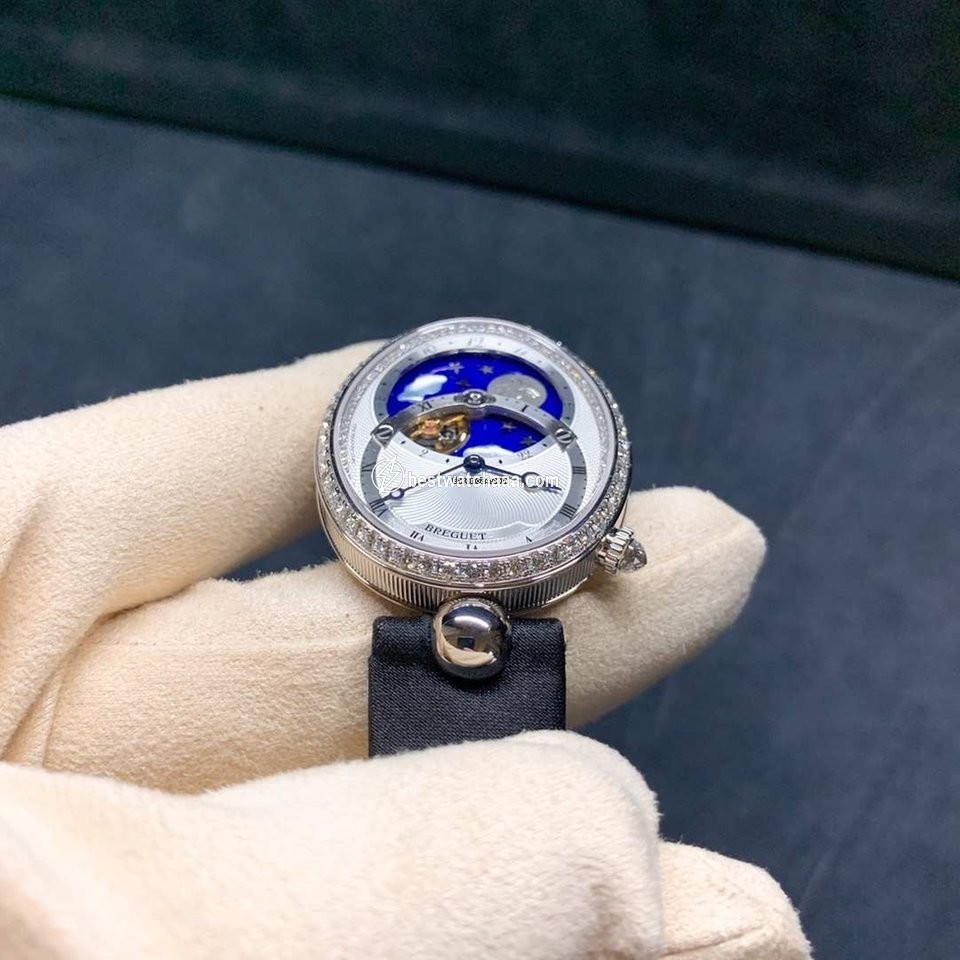 IMG_9085 Breguet Reine de Naples Womens watch Automatic White gold 8998BB 11 874 D00D Replica 2