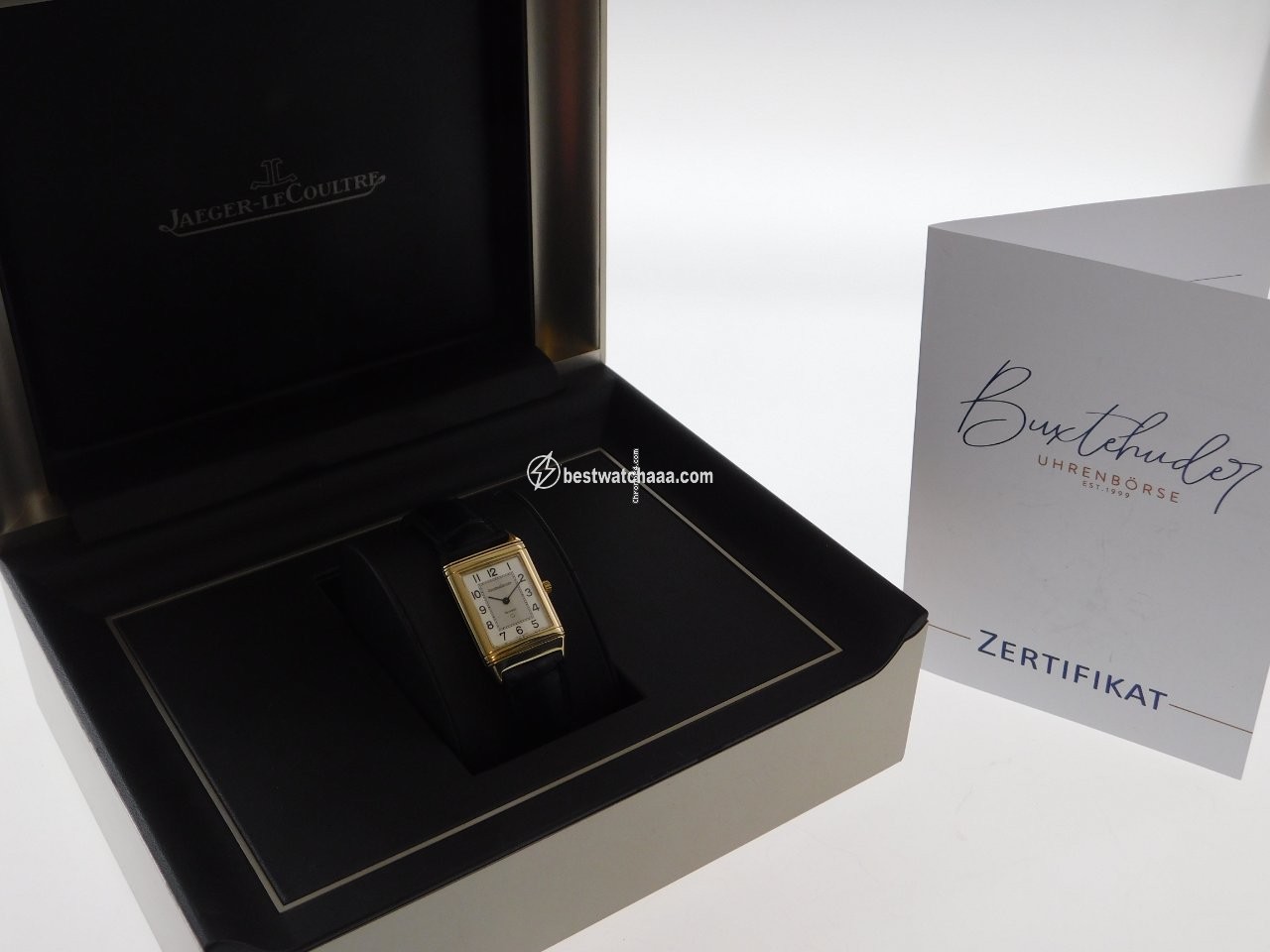 IMG_9085 Jaeger-LeCoultre Reverso Classique Mens watch Unisex Quartz Yellow gold 140.007.1 Replica 2