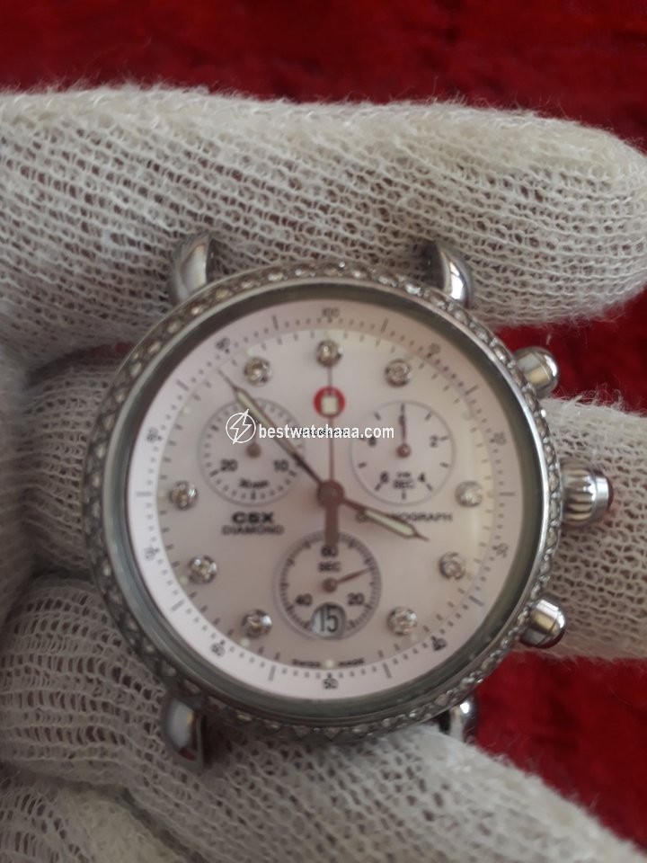 IMG_9085 Michele CSX Mens watch Unisex Quartz Steel MWW03M000114 Replica 2