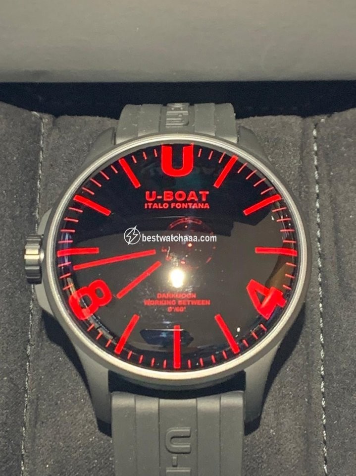 IMG_9085 U-Boat Mens watch Unisex Quartz Steel 8466 Replica 2