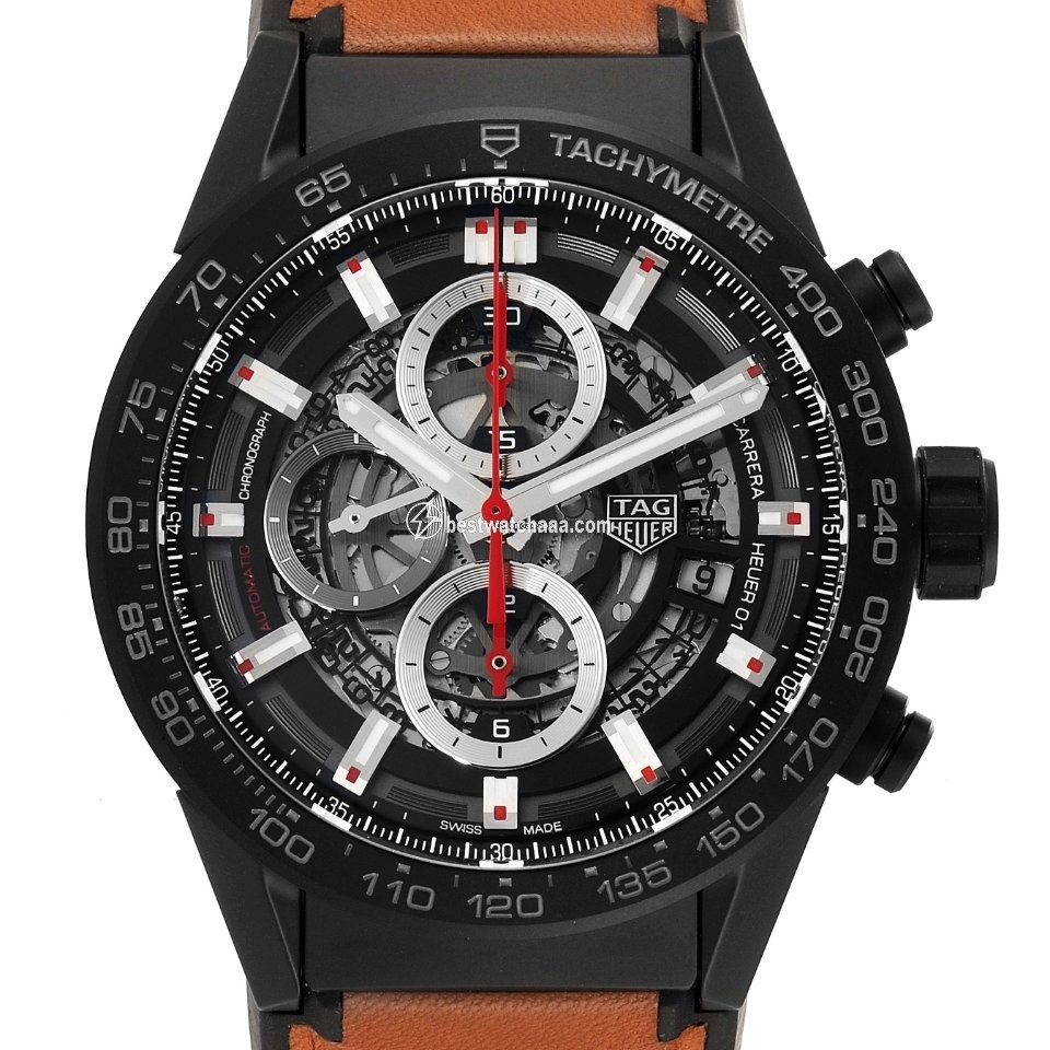 IMG_9085 TAG Heuer Carrera Calibre HEUER 01 Mens watch Unisex Automatic Ceramic CAR2090.BH0729 Replica 2