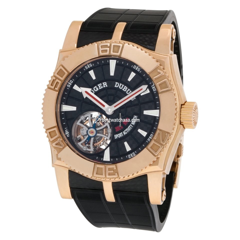 IMG_9085 Roger Dubuis Easy Diver Mens watch Unisex Manual winding Rose gold SE48 02 5 K9.53 Replica 2