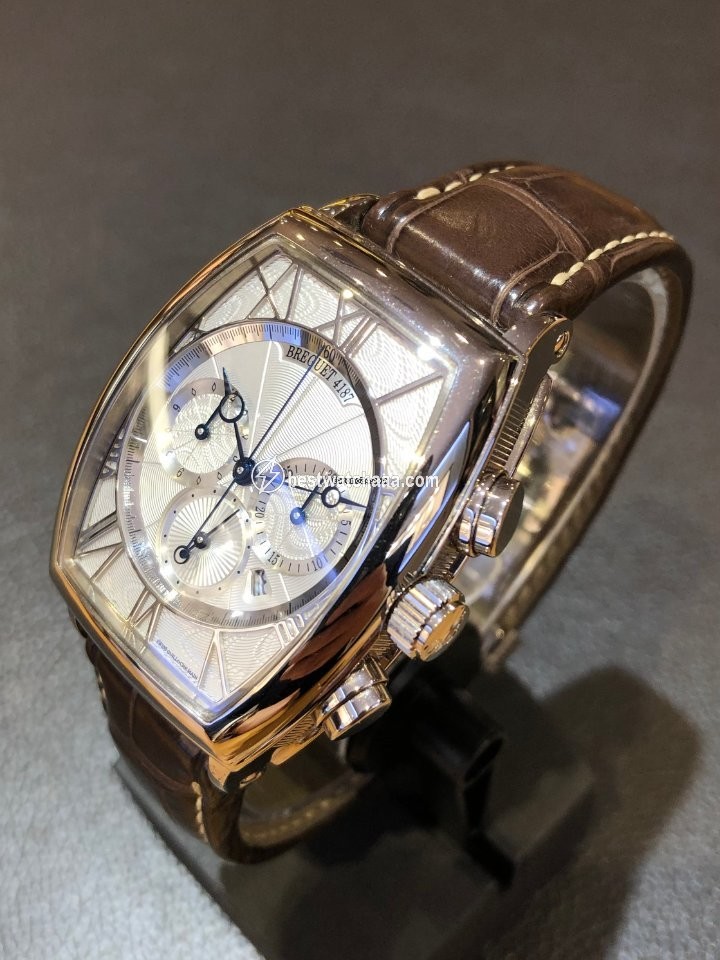 IMG_9085 Breguet Heritage Mens watch Unisex Automatic White gold 5400BB 12 9V6 Replica 2