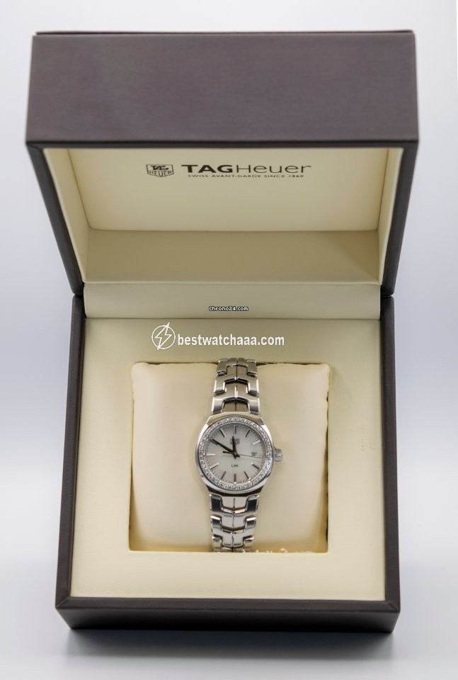 IMG_9085 TAG Heuer Link Lady Womens watch Quartz Steel WBC1314.BA0600 Replica 2
