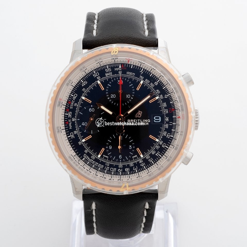 IMG_9085 Breitling Navitimer Mens watch Unisex Automatic Gold Steel U13324211B1X1 Replica 2
