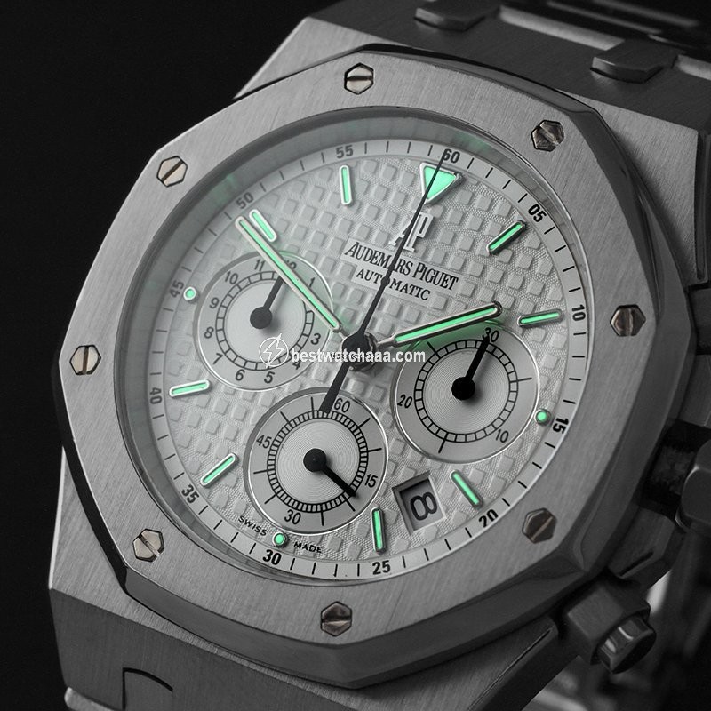 IMG_9085 Audemars Piguet Royal Oak Chronograph Mens watch Unisex Automatic Steel 26300ST.OO.1110ST.05 Replica 2