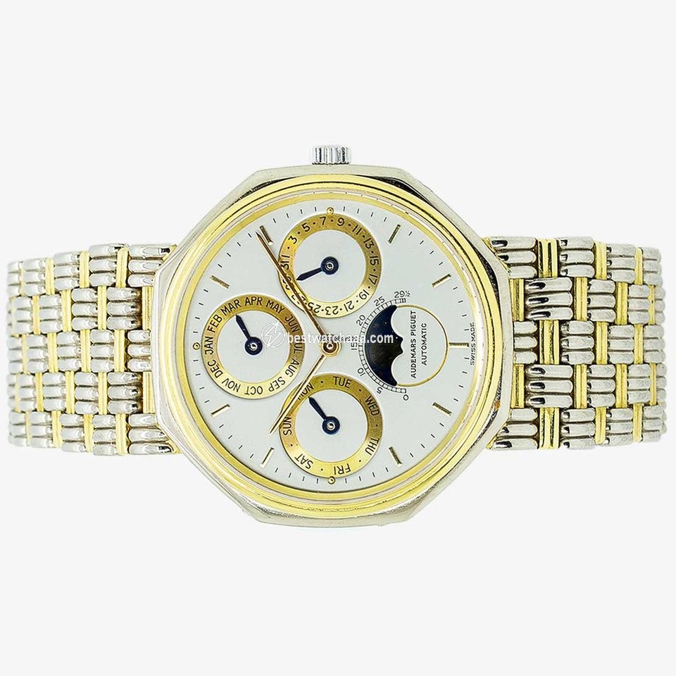 IMG_9085 Audemars Piguet Mens watch Unisex Automatic Yellow gold 5557CA Replica 2
