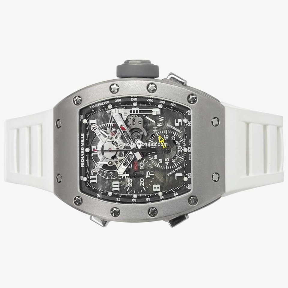 IMG_9085 Richard Mille Mens watch Unisex Manual winding Titanium RM 004 Replica 2