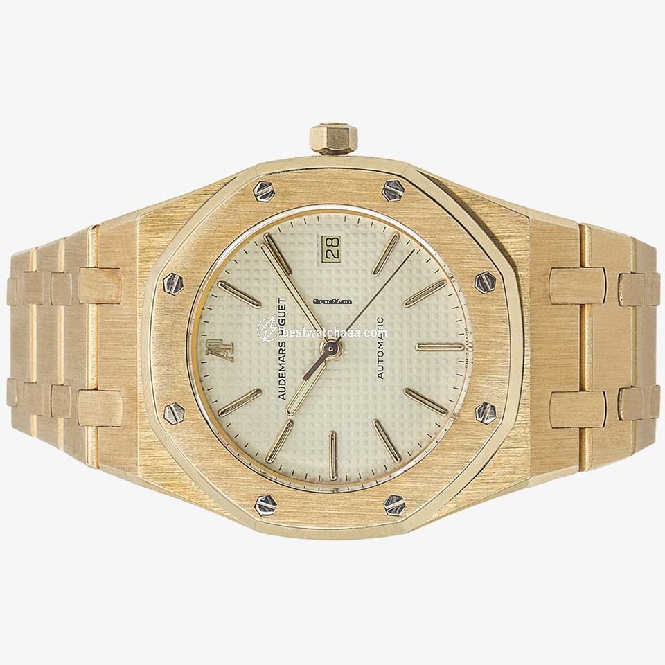 IMG_9085 Audemars Piguet Royal Oak Mens watch Unisex Automatic Yellow gold 14486BA.OO.0477BA.02 Replica 2
