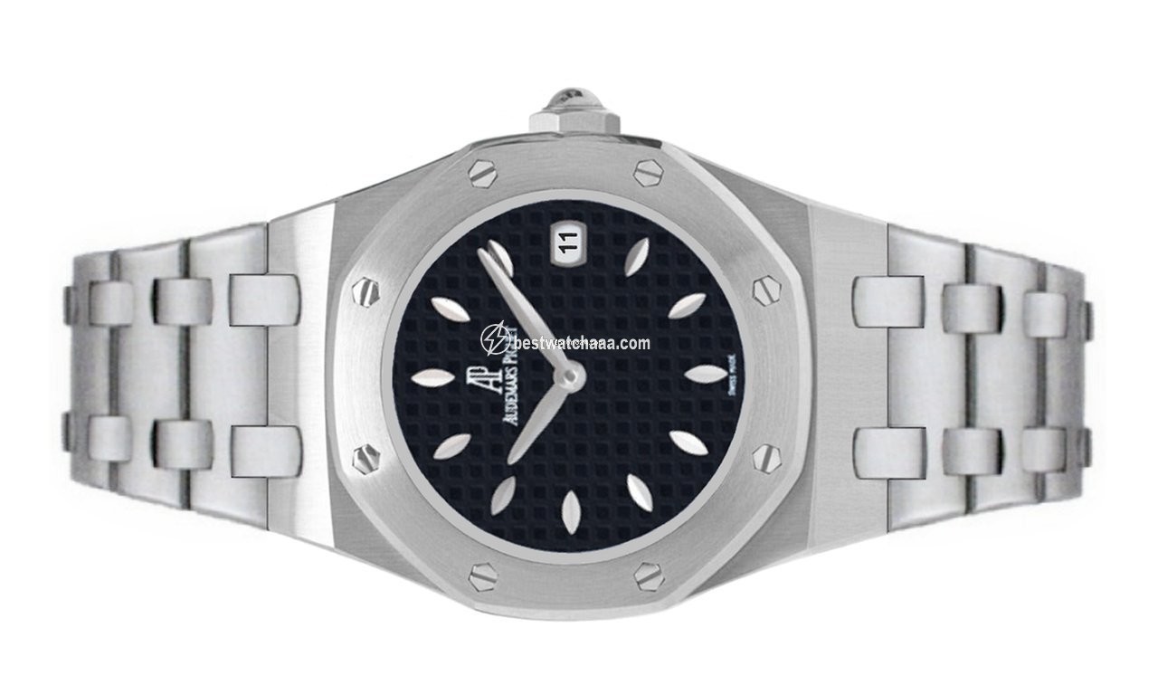IMG_9085 Audemars Piguet Royal Oak Lady Womens watch Steel 67620ST.OO.D002CA.01 Replica 2
