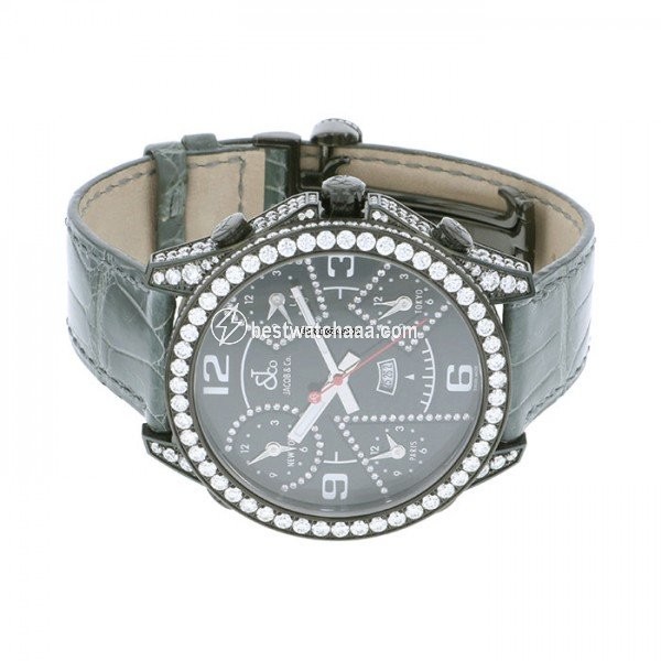 IMG_9085 Jacob & Co. Five Time Zone Quartz Steel JC-2BCDADC Replica 2