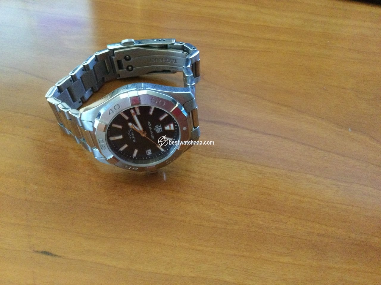 IMG_9085 TAG Heuer Aquaracer Lady Womens watch Quartz Steel WBD1312.BA0740 Replica 2