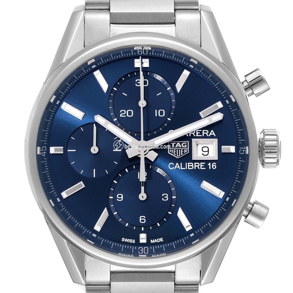 IMG_9085 TAG Heuer Carrera Calibre 16 Mens watch Unisex Automatic Steel CBK2112.BA0715 Replica 2