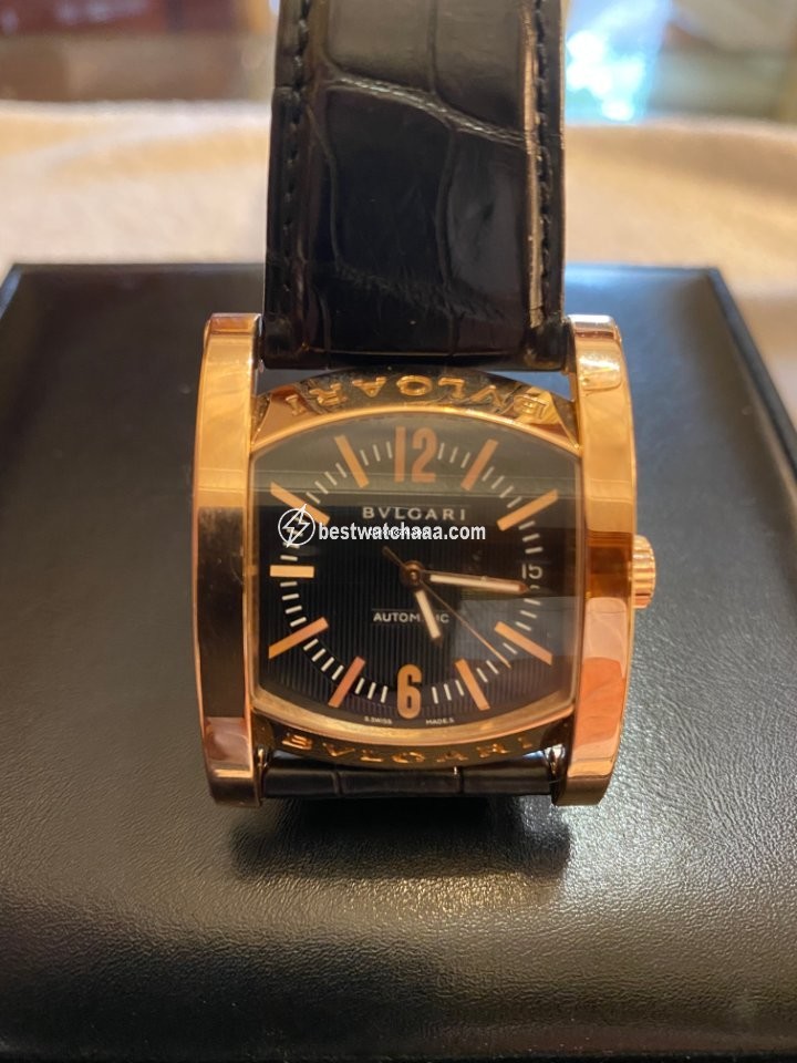 IMG_9085 Bulgari Mens watch Unisex Automatic Rose gold DO126 195 199 Replica 2
