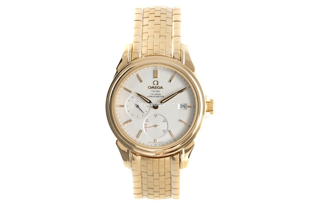 IMG_9085 Omega De Ville Co-Axial Mens watch Unisex Automatic Yellow gold 4632.31.31 Replica 2