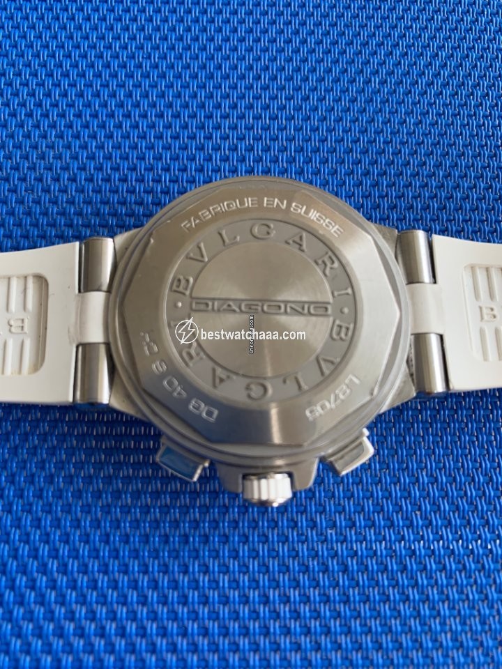 IMG_9085 Bulgari Diagono Mens watch Unisex Automatic Steel DG40SCH Replica 2