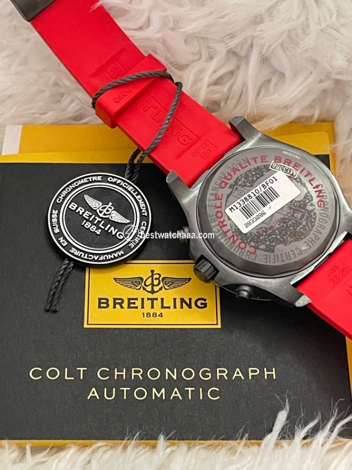 IMG_9085 Breitling Colt Chronograph Automatic Mens watch Unisex Automatic Steel M1338810.BF01.109W.M20BASA.1 Replica 2