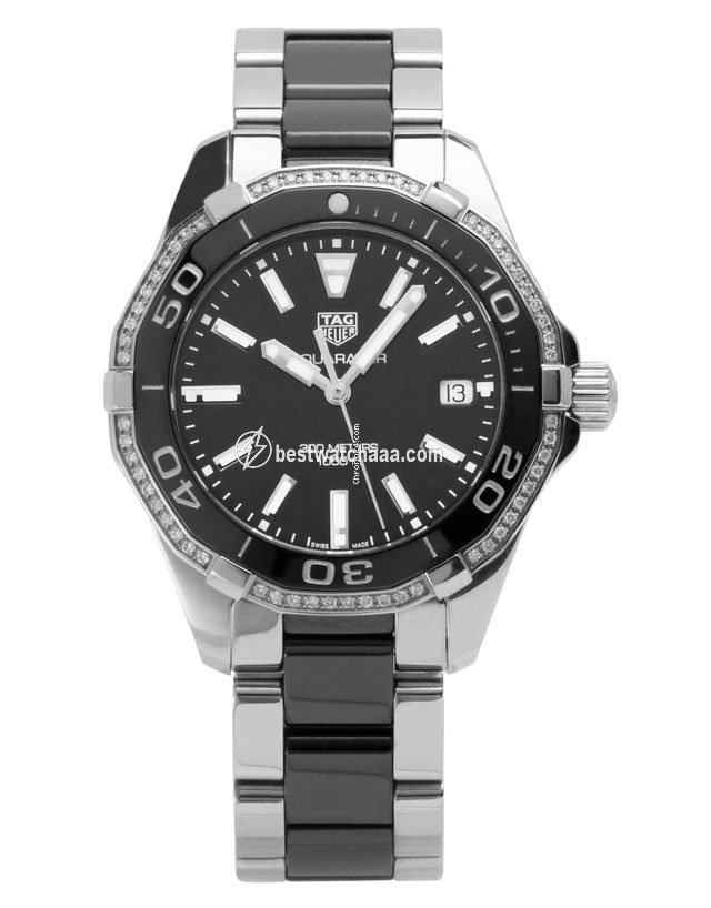 IMG_9085 TAG Heuer Aquaracer Lady Mens watch Unisex Quartz Steel WAY131G.BA0913 Replica 2