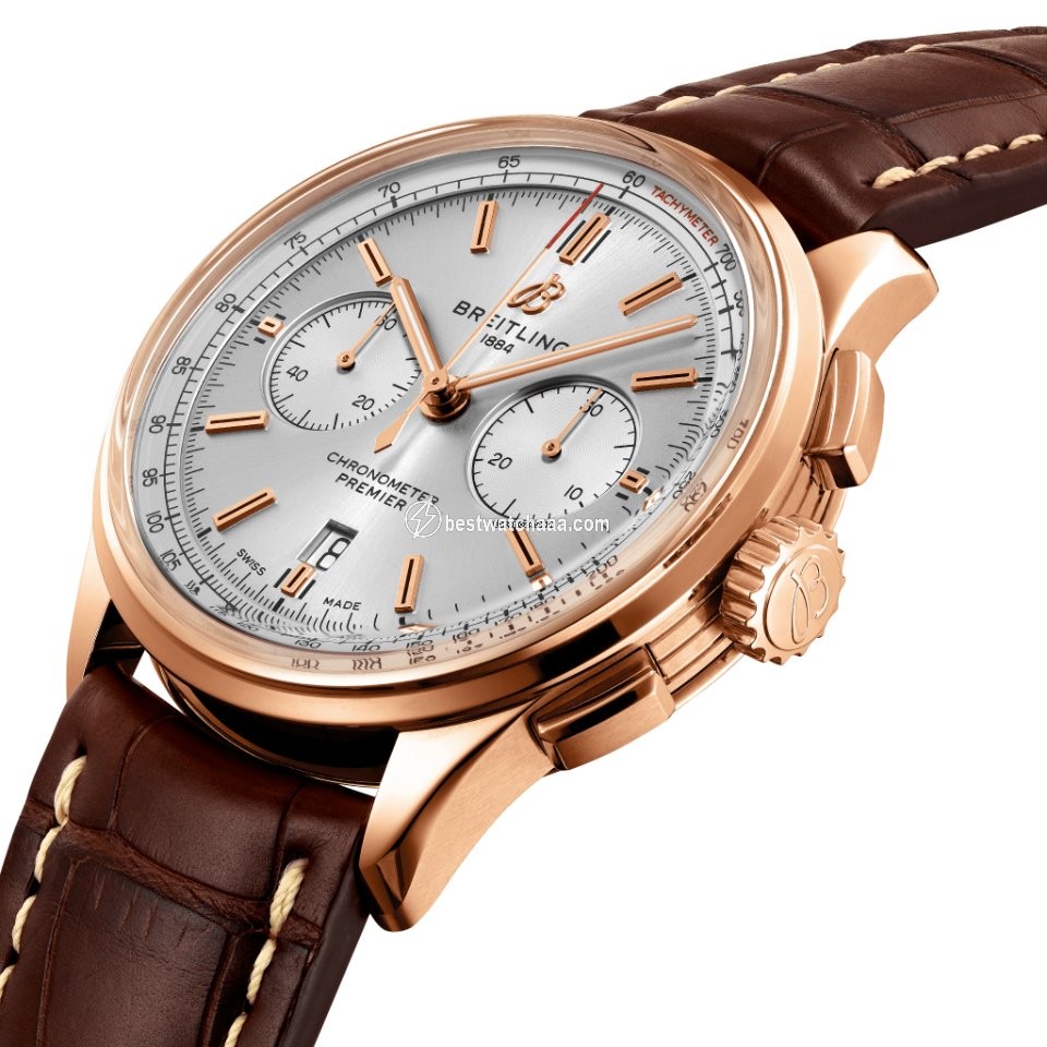 IMG_9085 Breitling Mens watch Unisex Automatic Rose gold RB0118371G1P1 Replica 2