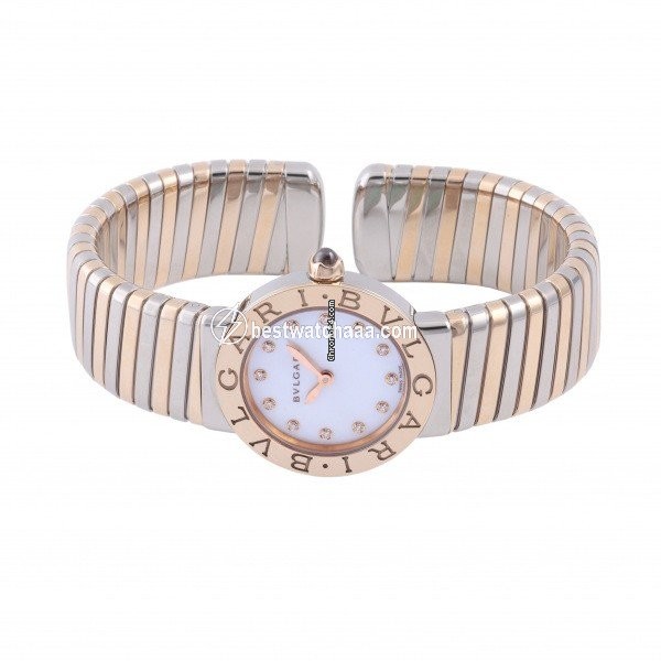 IMG_9085 Bulgari Bulgari Quartz Gold Steel BBL262TWSPG 12 Replica 2