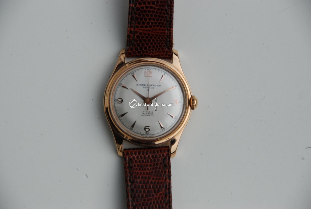 IMG_9085 Baume & Mercier Mens watch Unisex Automatic Rose gold 3109 Replica 2