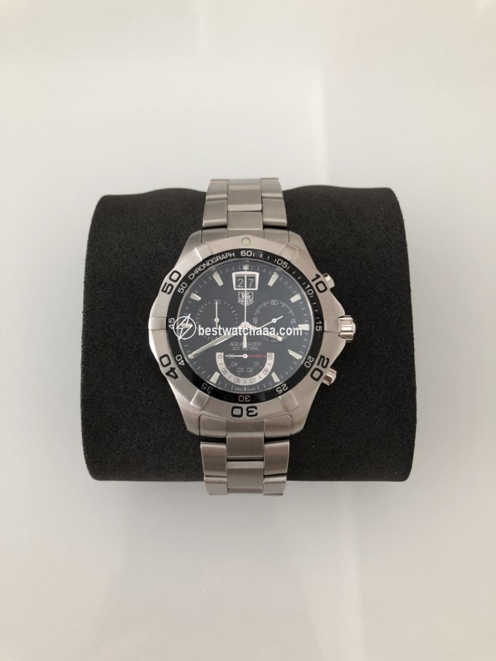 IMG_9085 TAG Heuer Aquaracer 300M Mens watch Unisex Quartz Steel CAF101A Replica 2