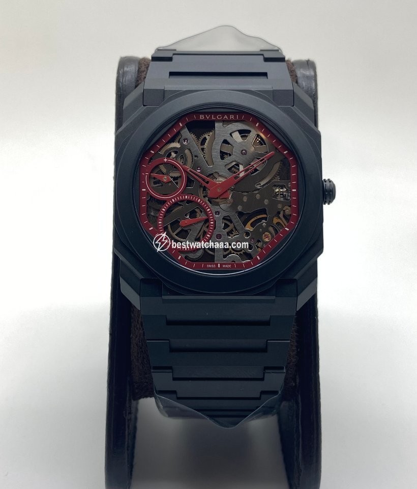 IMG_9085 Bulgari Octo Mens watch Unisex Manual winding Ceramic 103527 Replica 2