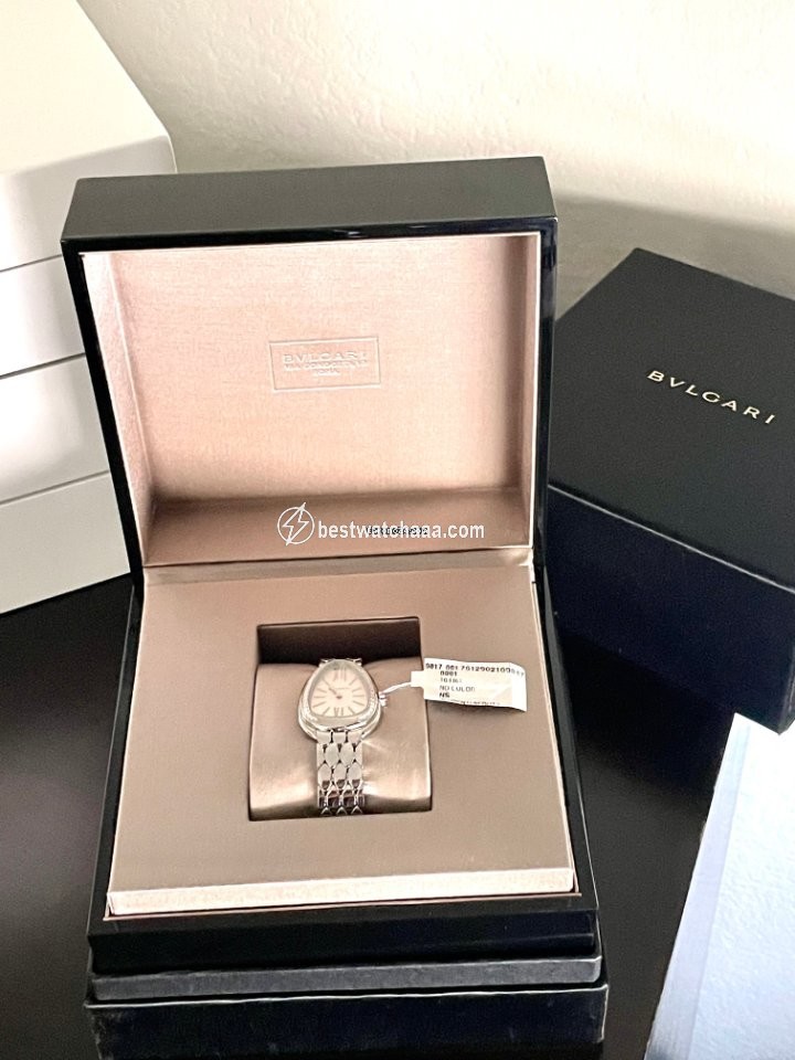 IMG_9085 Bulgari Serpenti Womens watch Quartz Steel 103141 Replica 2