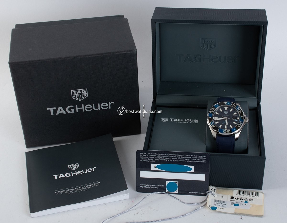 IMG_9085 TAG Heuer Aquaracer 300M Mens watch Unisex Automatic Steel WAY201P.FT6178 Replica 2