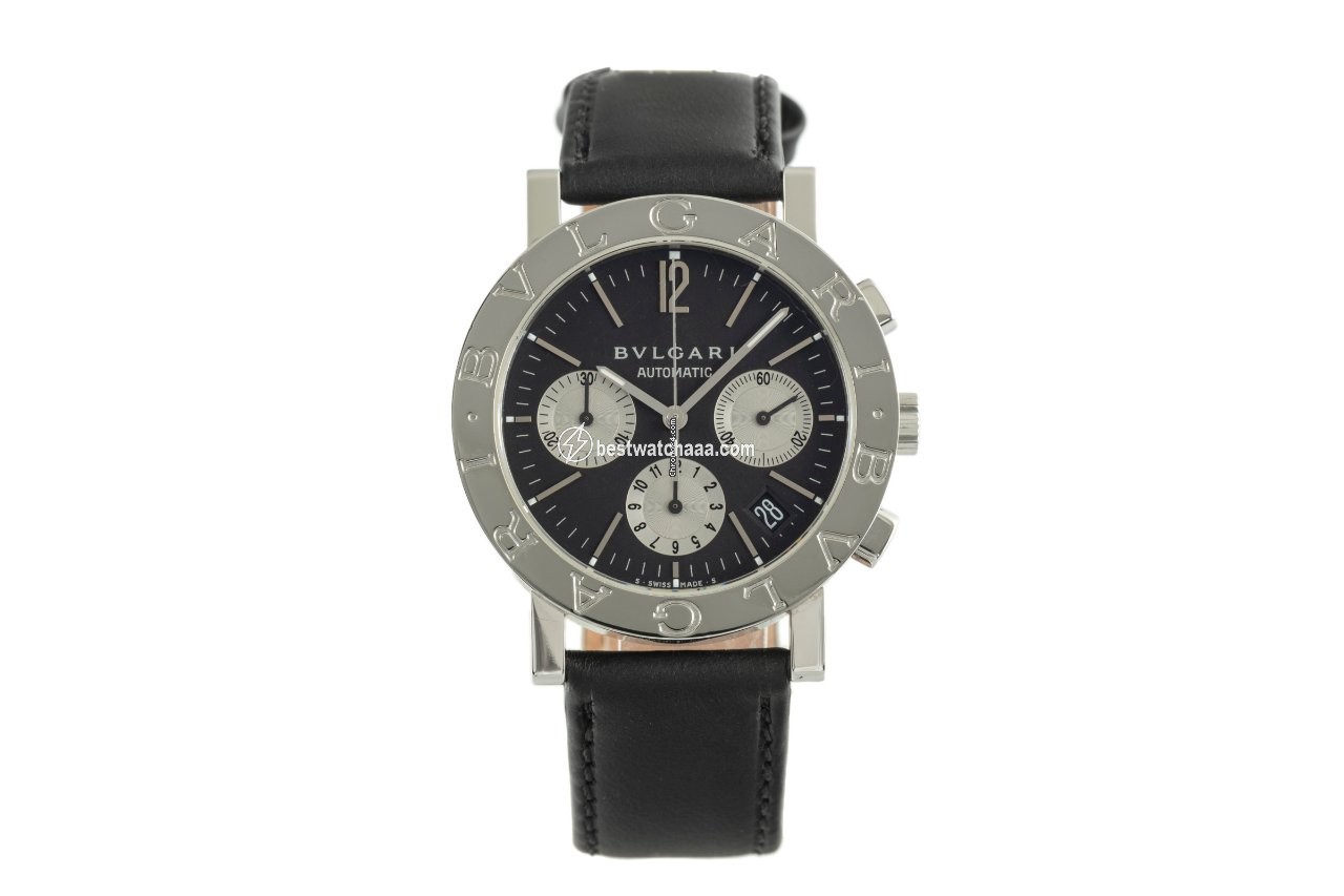 IMG_9085 Bulgari Bulgari Mens watch Unisex Automatic Steel BB38SLCH Replica 2
