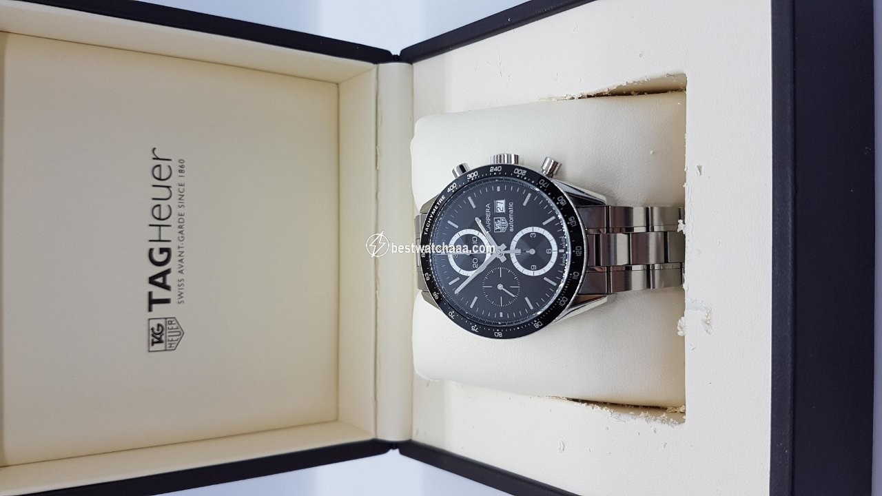 IMG_9085 TAG Heuer Carrera Calibre 16 Mens watch Unisex Automatic Steel CV2010-4 Replica 2