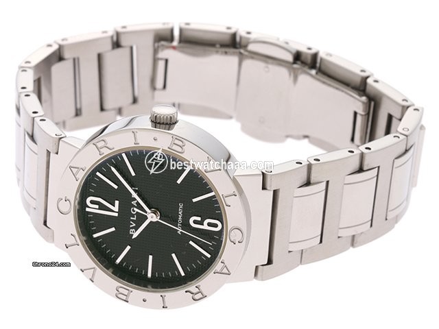 IMG_9085 Bulgari Bulgari Mens watch Unisex Automatic Steel BB33SS AUTO Replica 2
