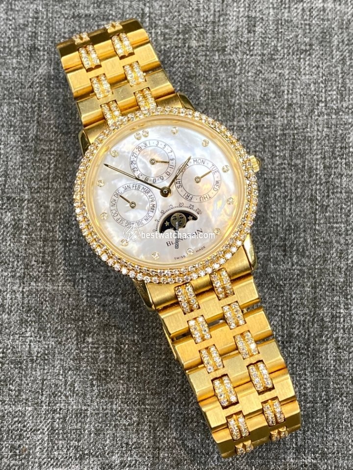 IMG_9085 Blancpain Womens watch Automatic Yellow gold 5395 Replica 2