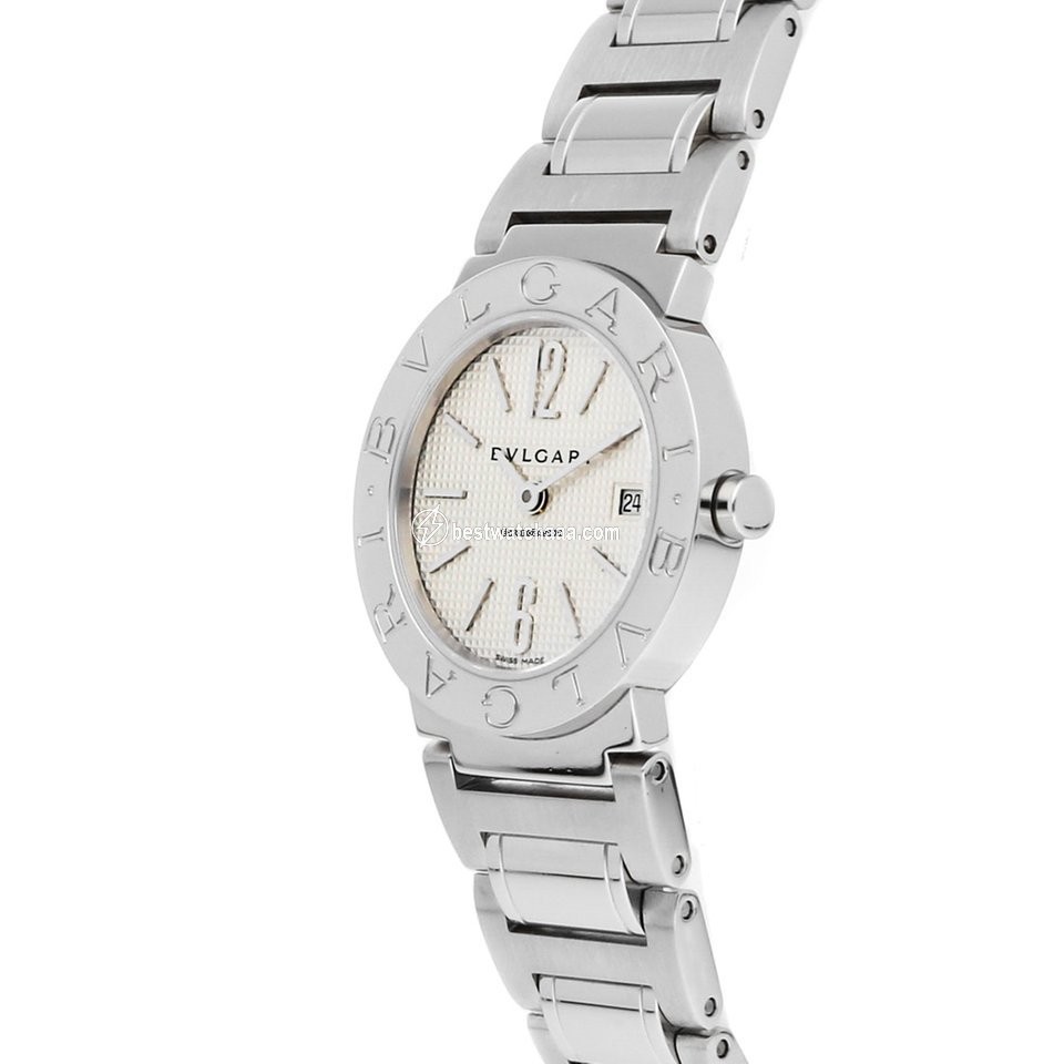 IMG_9085 Bulgari Bulgari Womens watch Quartz Steel BB26SSD N Replica 2