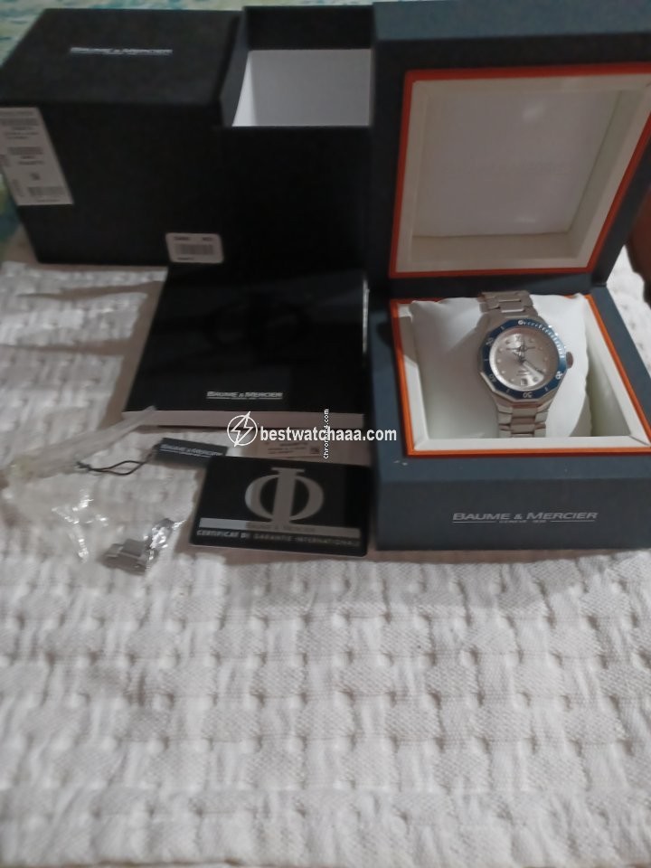 IMG_9085 Baume & Mercier Riviera Mens watch Unisex Automatic Steel MOA08779 Replica 2