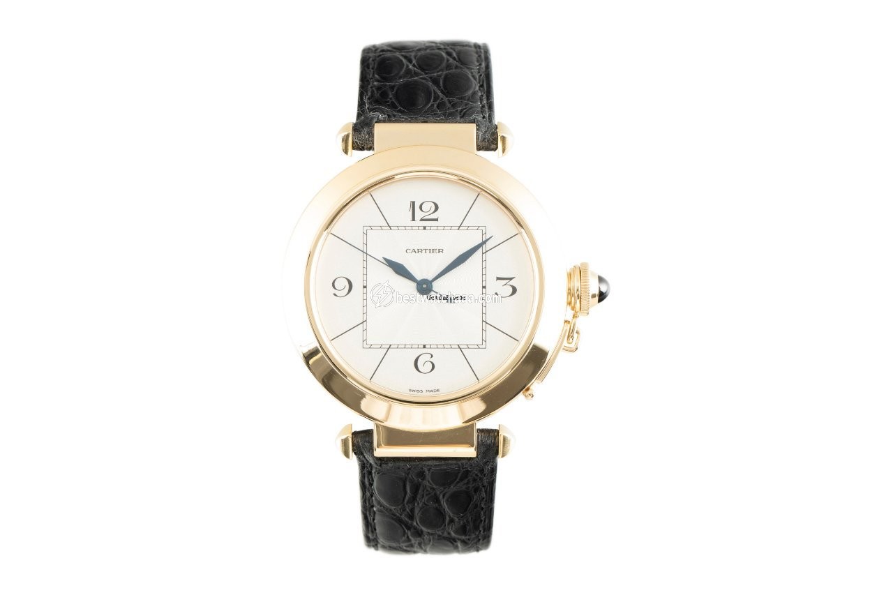 IMG_9085 Cartier Pasha Mens watch Unisex Automatic Yellow gold 2726 Replica 2