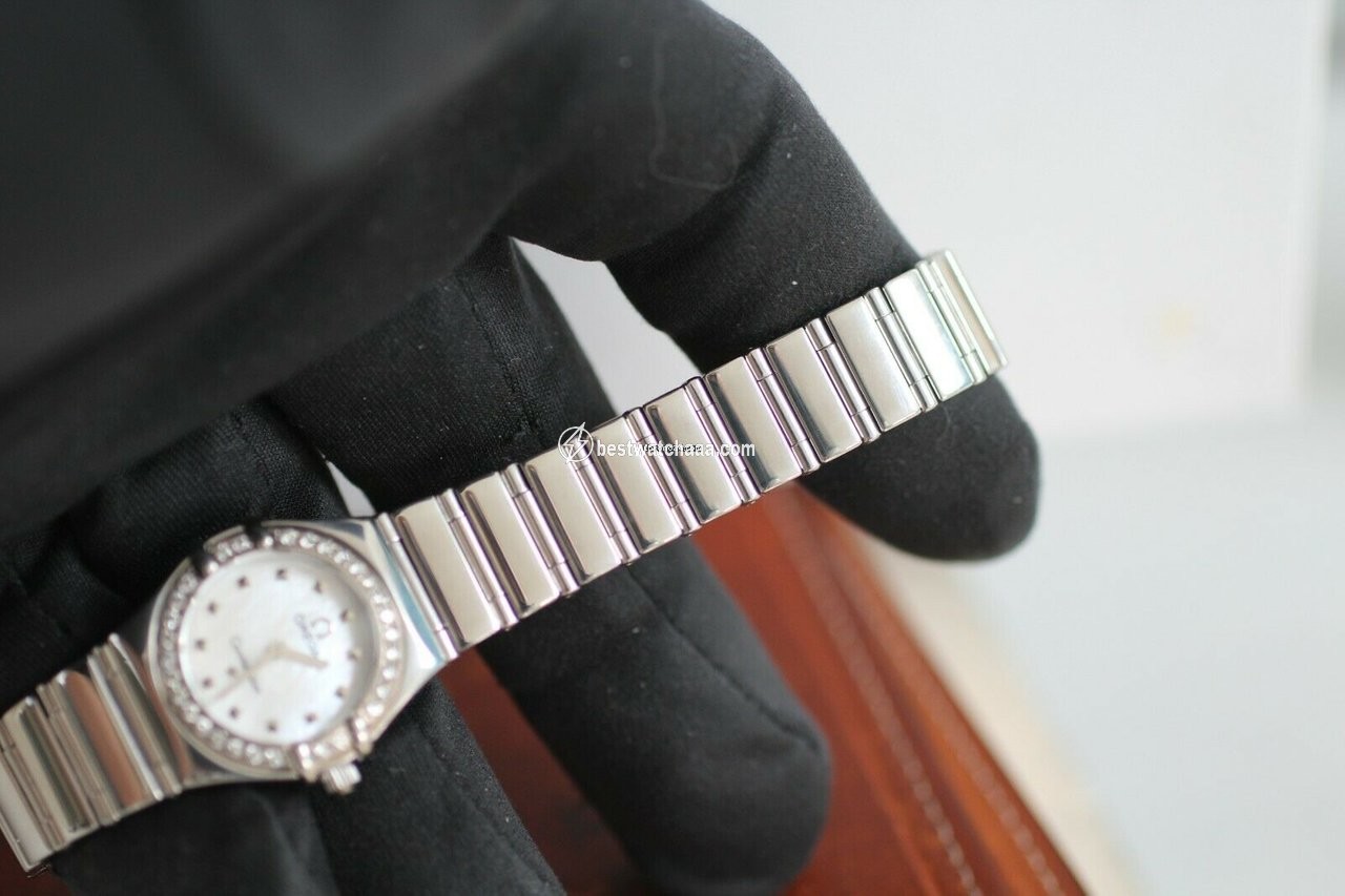 IMG_9085 Omega Constellation Quartz Womens watch Quartz Steel 1465.71.00 Replica 2