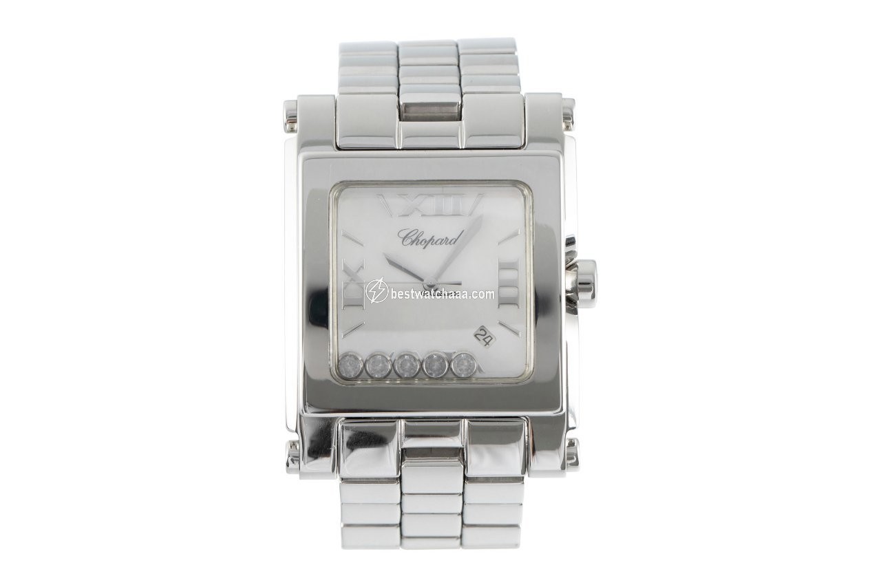 IMG_9085 Chopard Happy Sport Womens watch Quartz Steel 28 8447 Replica 2