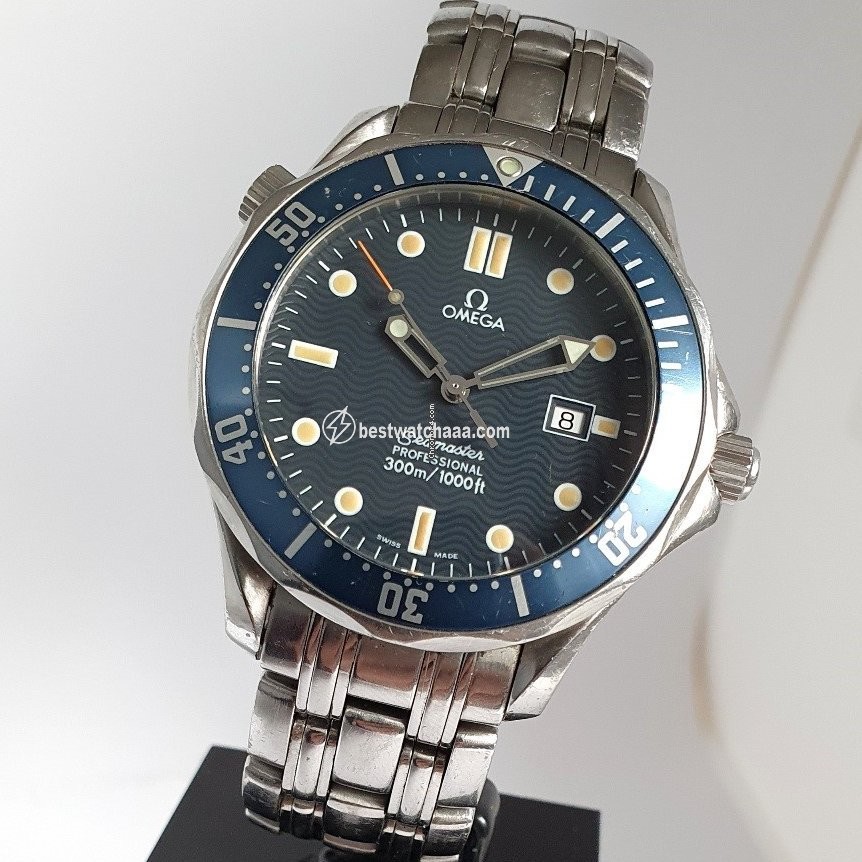 IMG_9085 Omega Seamaster Diver 300 M Mens watch Unisex Quartz Steel 25418000 Replica 2