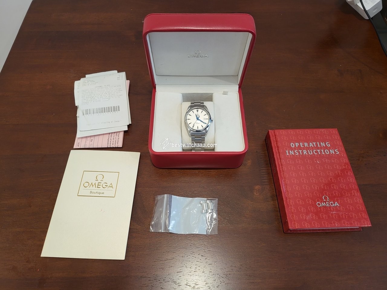 IMG_9085 Omega Seamaster Aqua Terra Mens watch Unisex Automatic Steel 2503.33.00 Replica 2