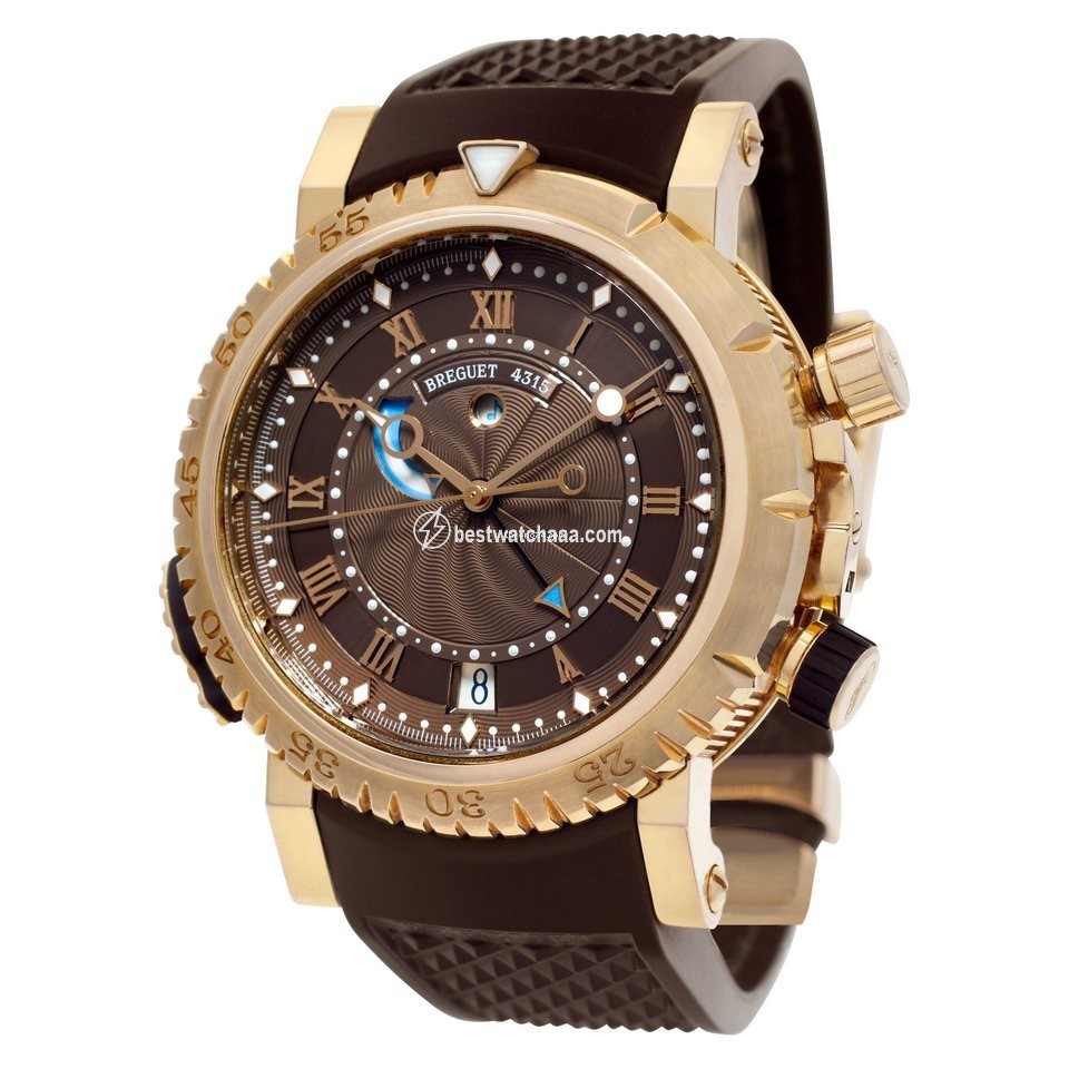 IMG_9085 Breguet Marine Mens watch Unisex Automatic Rose gold 5847 Replica 2