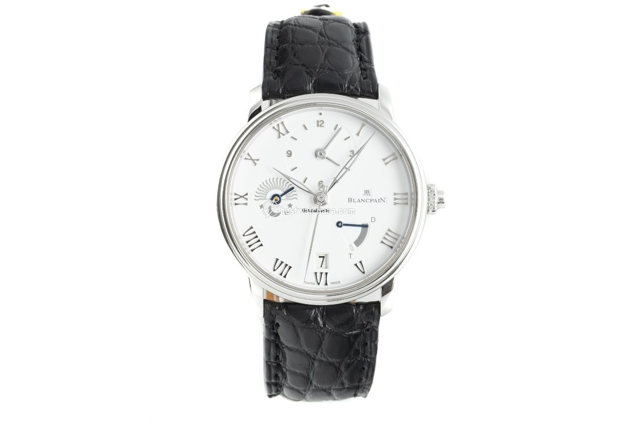 IMG_9085 Blancpain Villeret Mens watch Unisex Automatic Steel 6660-1127-55B Replica 2