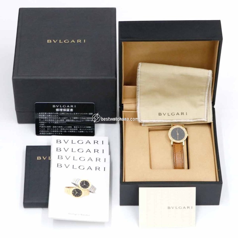 IMG_9085 Bulgari Bulgari Womens watch Quartz Yellow gold BB 26 GL Replica 2