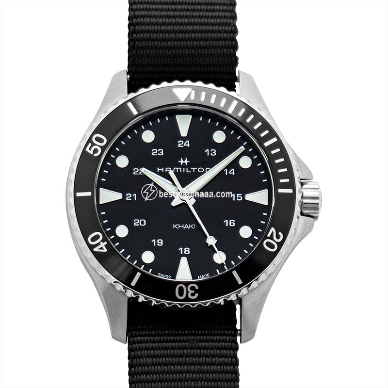IMG_9085 Hamilton Khaki Navy Mens watch Unisex Quartz Steel H82201931 Replica 2