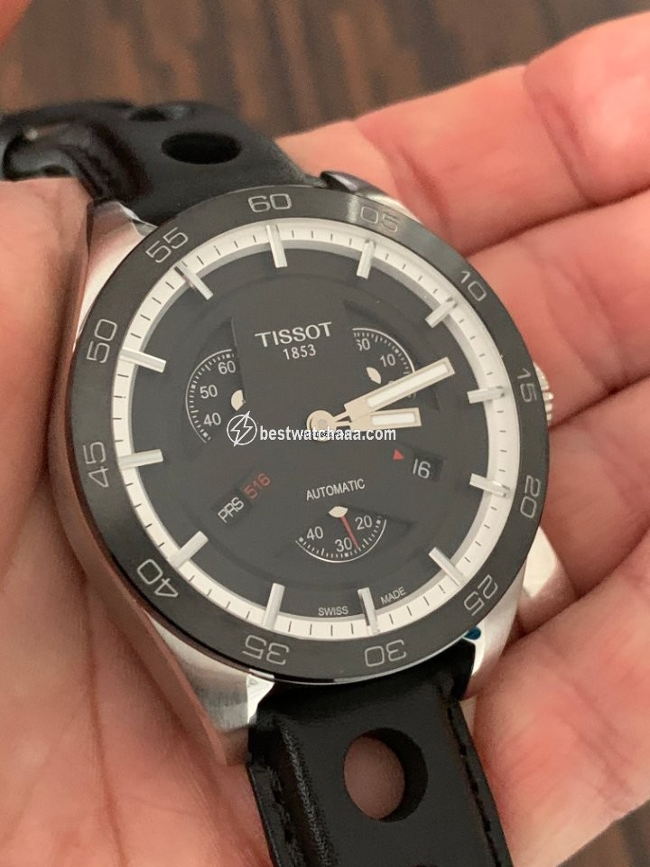 IMG_9085 Tissot PRS 516 Mens watch Unisex Automatic Steel T100.428.16.051.00 Replica 2