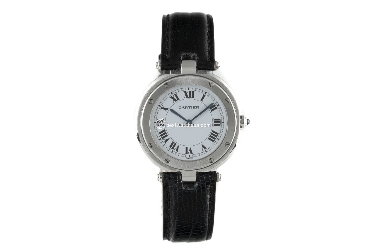 IMG_9085 Cartier Santos Womens watch Quartz Steel 8192 Replica 2