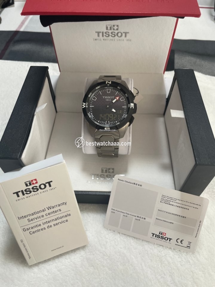 IMG_9085 Tissot T-Touch Expert Solar Mens watch Unisex Quartz Titanium T110.420.44.051.00 Replica 2