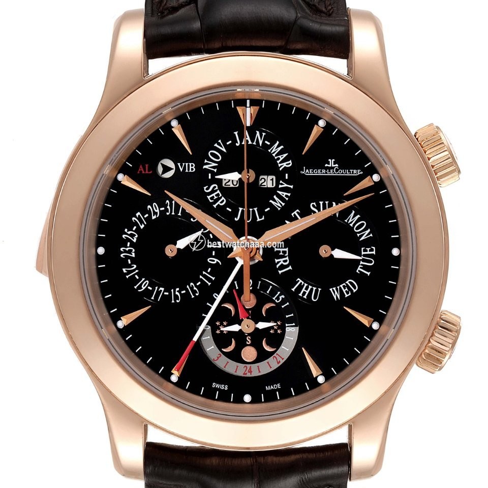IMG_9085 Jaeger-LeCoultre Master Grand Reveil Mens watch Unisex Automatic Rose gold 149.2.95 Replica 2