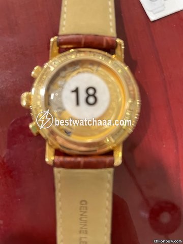 IMG_9085 Tissot Bridgeport Mens watch Unisex Automatic Yellow gold T71.3.435.33 Replica 2