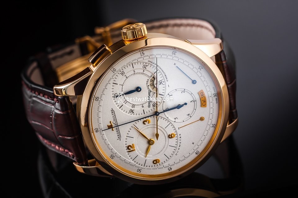 IMG_9085 Jaeger-LeCoultre Duometre Mens watch Unisex Manual winding Rose gold 600.2.28.S Replica 2